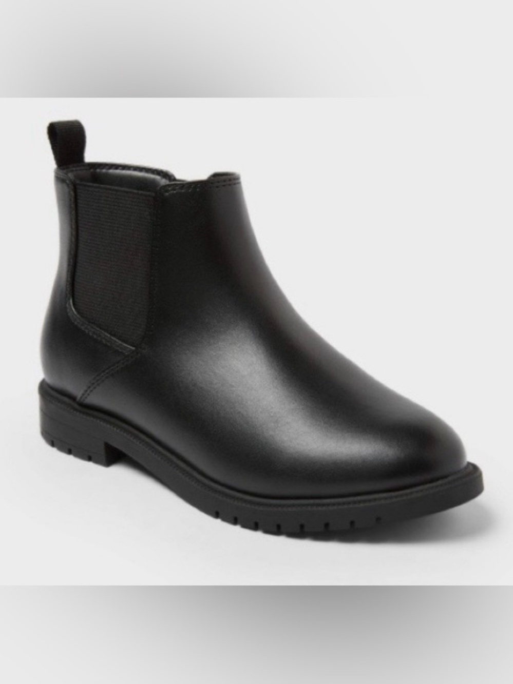 Kids' Brandy Chelsea Ankle Boots - Cat & Jack™ Black 
Size 3 new